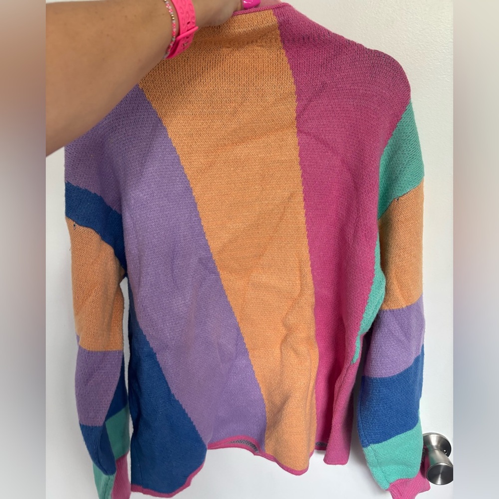TCEC Multicolor Knit Sweater - Picture 3 of 3